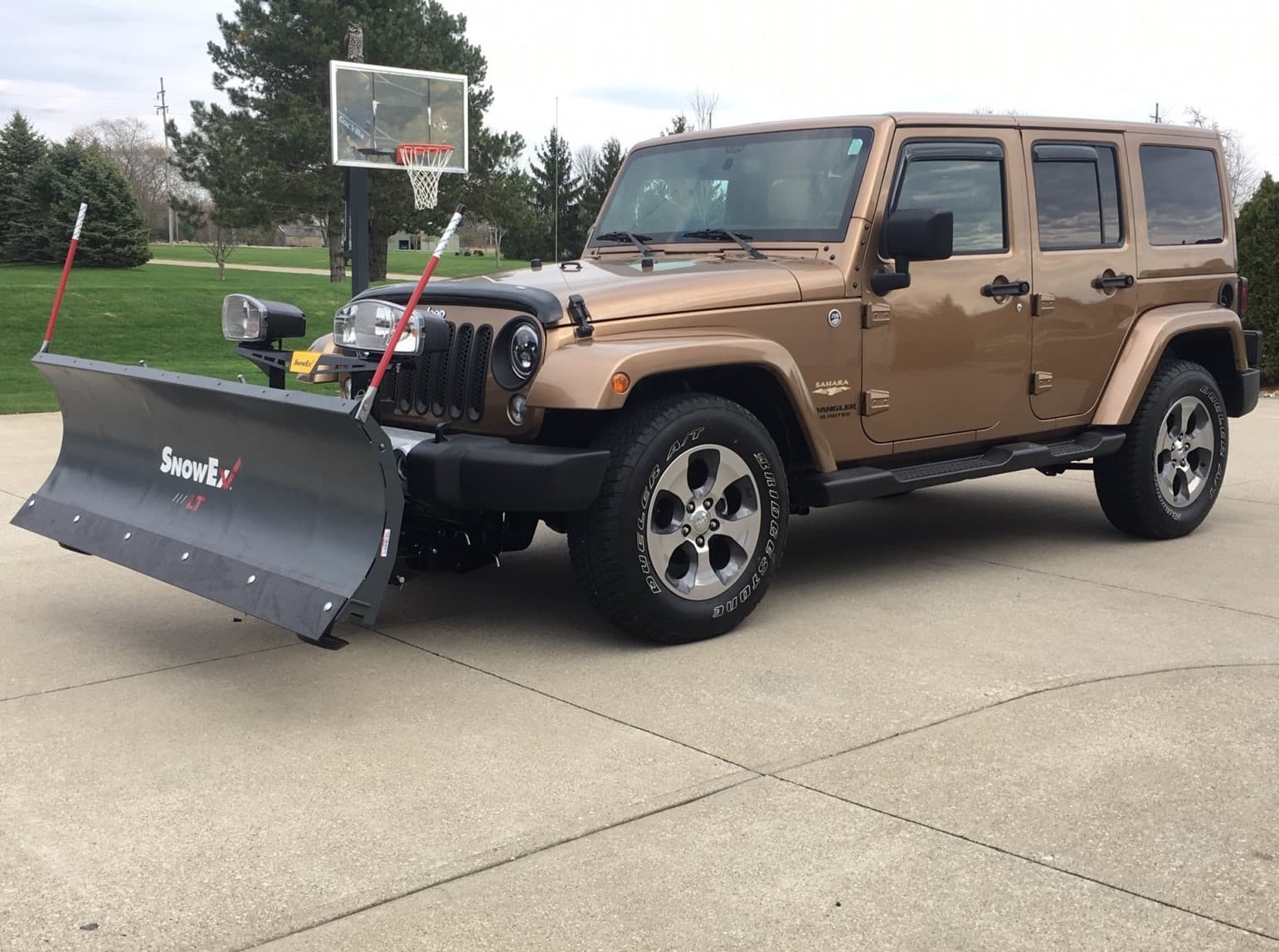 best snow plow for a jeep wrangler